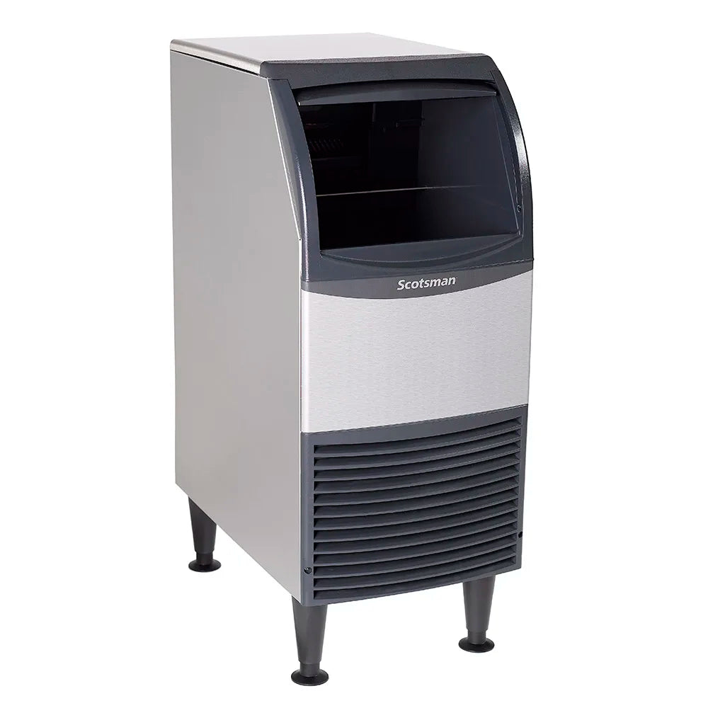 Scotsman CU0715MA-1 36 Lbs. Bin Storage Air Cooled Cube Style Undercounter Ice Maker with Bin - 115 Volts