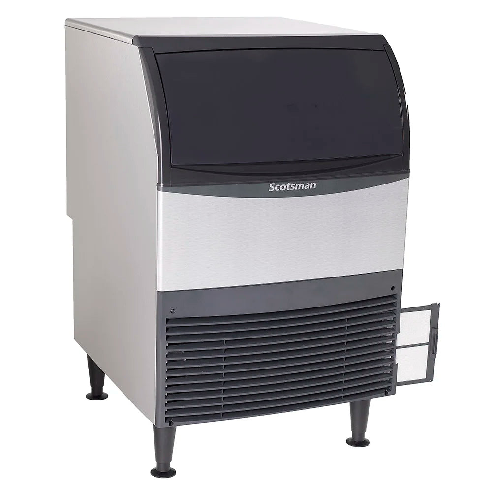 Scotsman UC2024MA-1 80 Lbs. Bin Storage Air Cooled Medium Cube Style Undercounter Ice Maker with Bin - 115 Volts