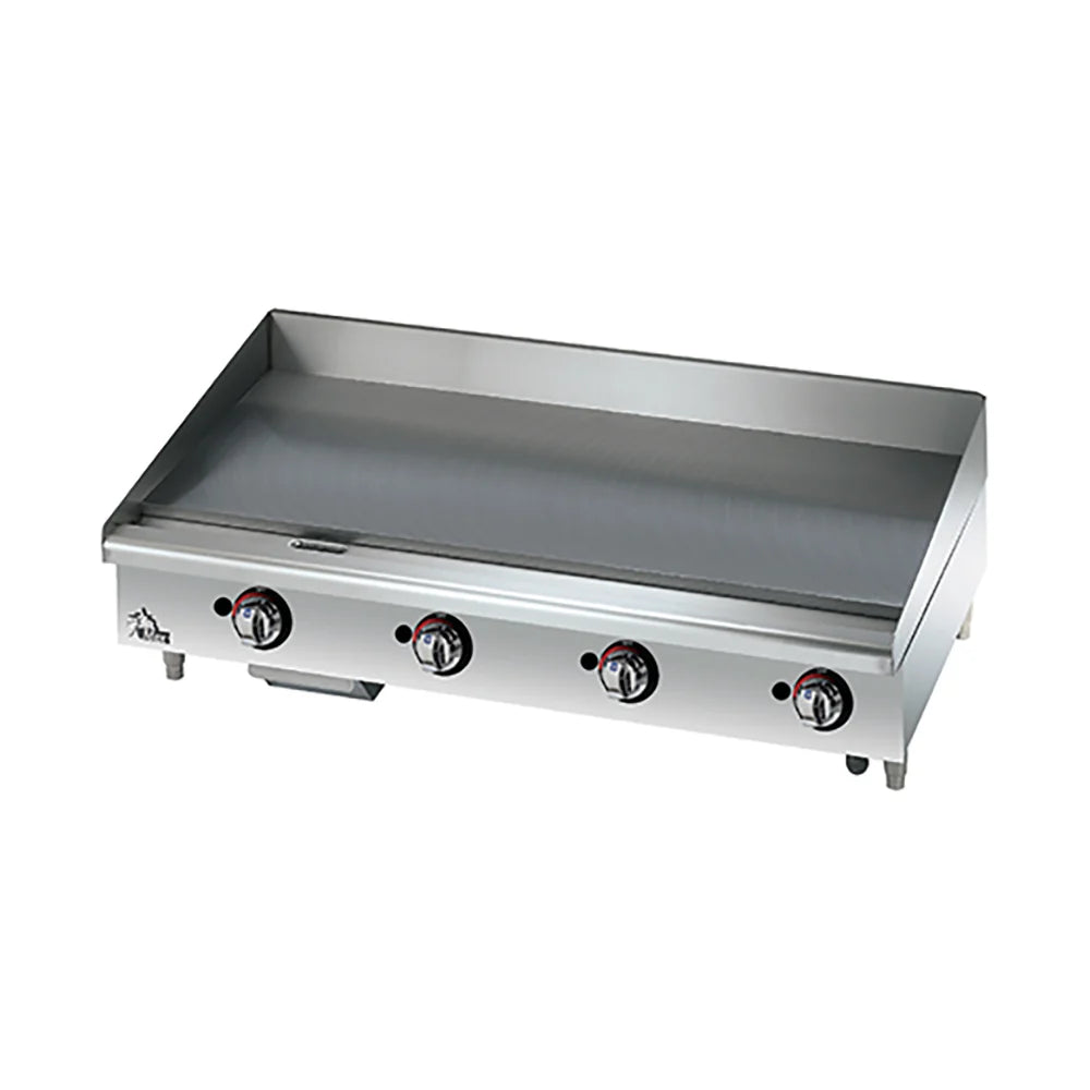 Star 648MF 48" Gas Countertop Heavy Duty Griddle - 113,200 BTU