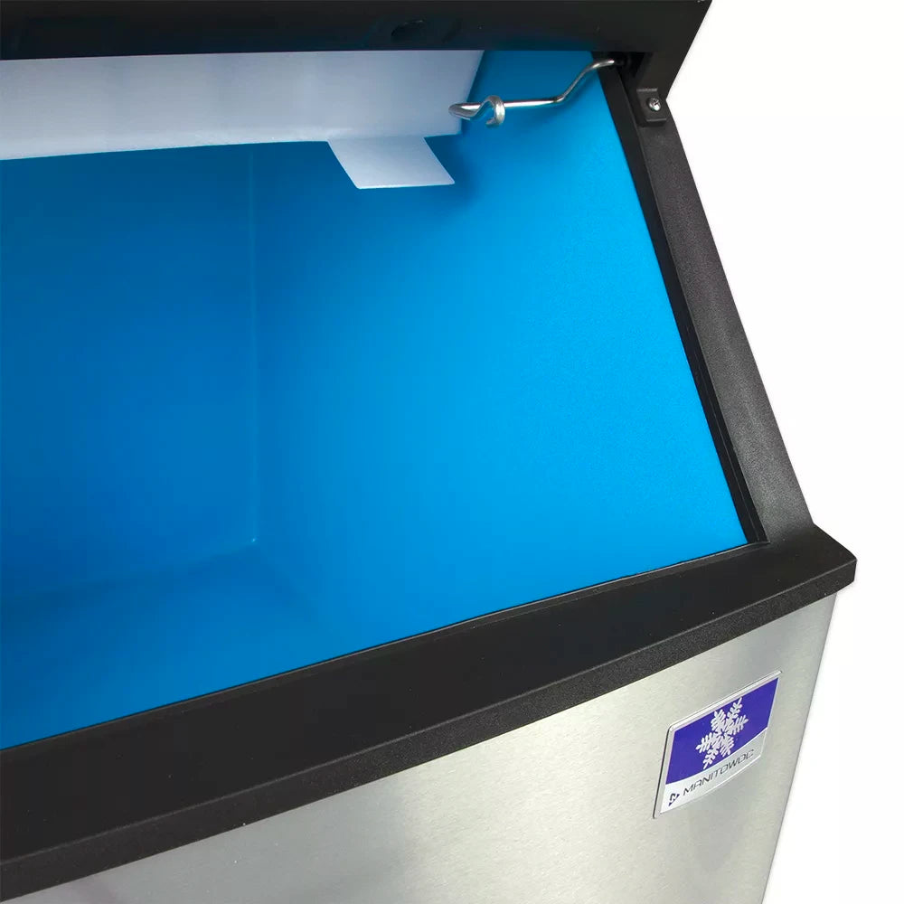 Manitowoc D400 Ice Bin 30"W With Side-Hinged Front-Opening Door Side Grips
