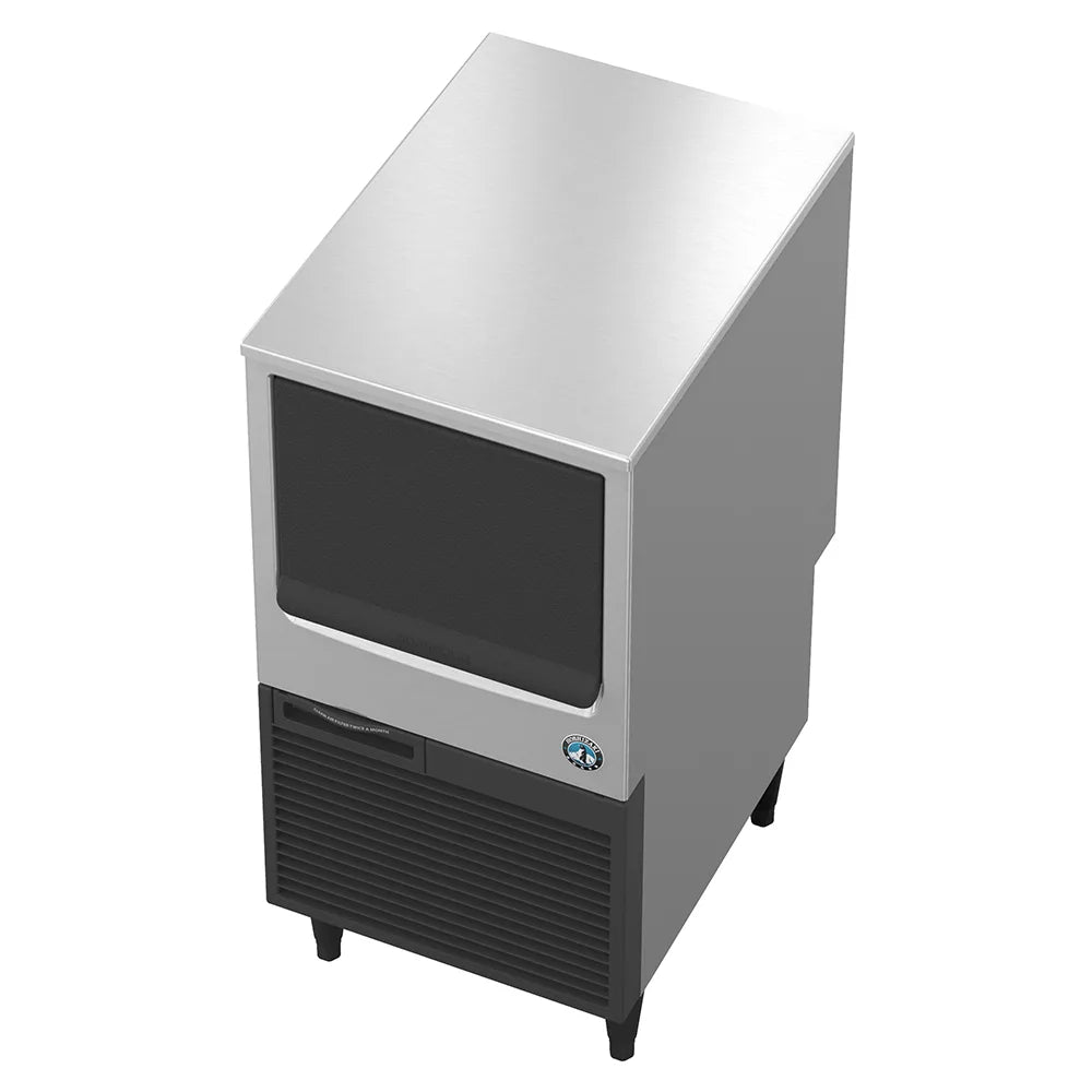 Hoshizaki KM-81BAJ 78 Lb. Air Cooled Undercounter Cube Style Ice Maker With Bin - 115 Volts