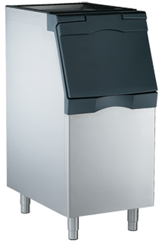 Scotsman B322S 22"W Ice Bin 370 lb. Stainless Steel Exterior