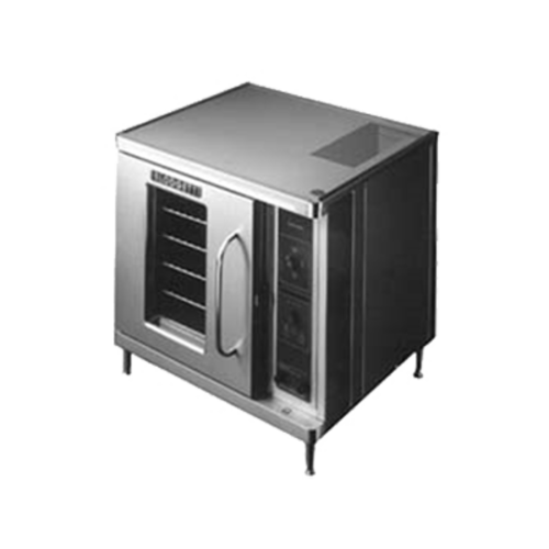 Blodgett CTB SGL Stainless Steel 1 Deck Half Size Electric Convection Oven - 208 Volts 3-Ph