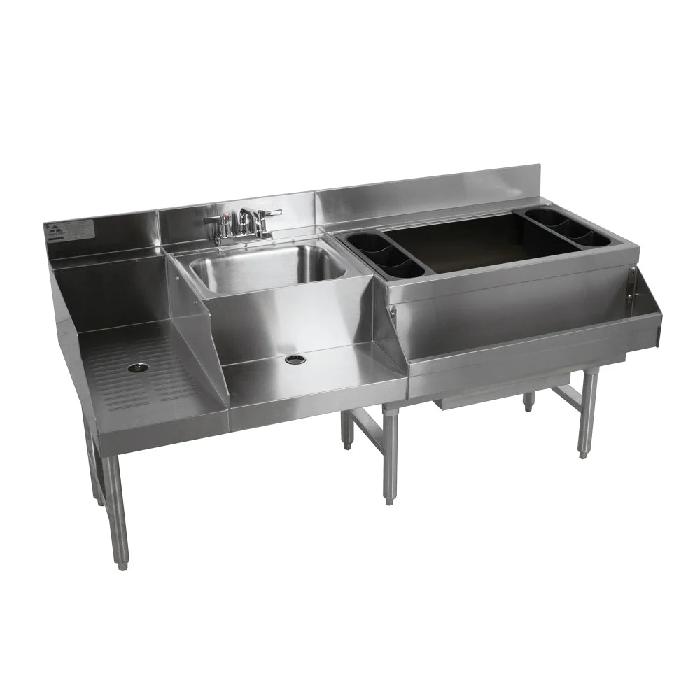Advance Tabco CRU-60R Stainless Steel Uni-Serv Speed Bar