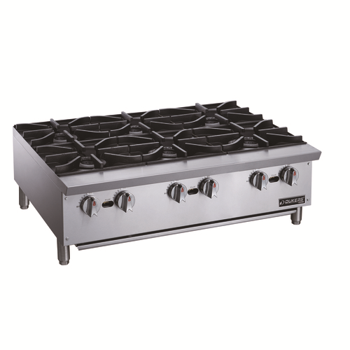 Dukers DCHPA36 36" Gas Countertop Hotplate – 168,000 BTU