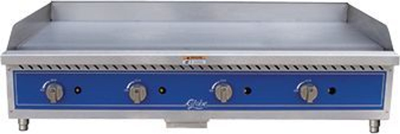 Globe GG48G-NG 15" Natural Gas Countertop Griddle - 30,000 BTU
