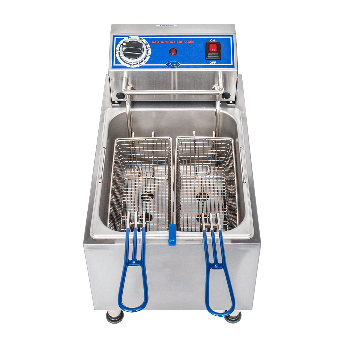 Image showing top of Globe PF10E Electric Fryer