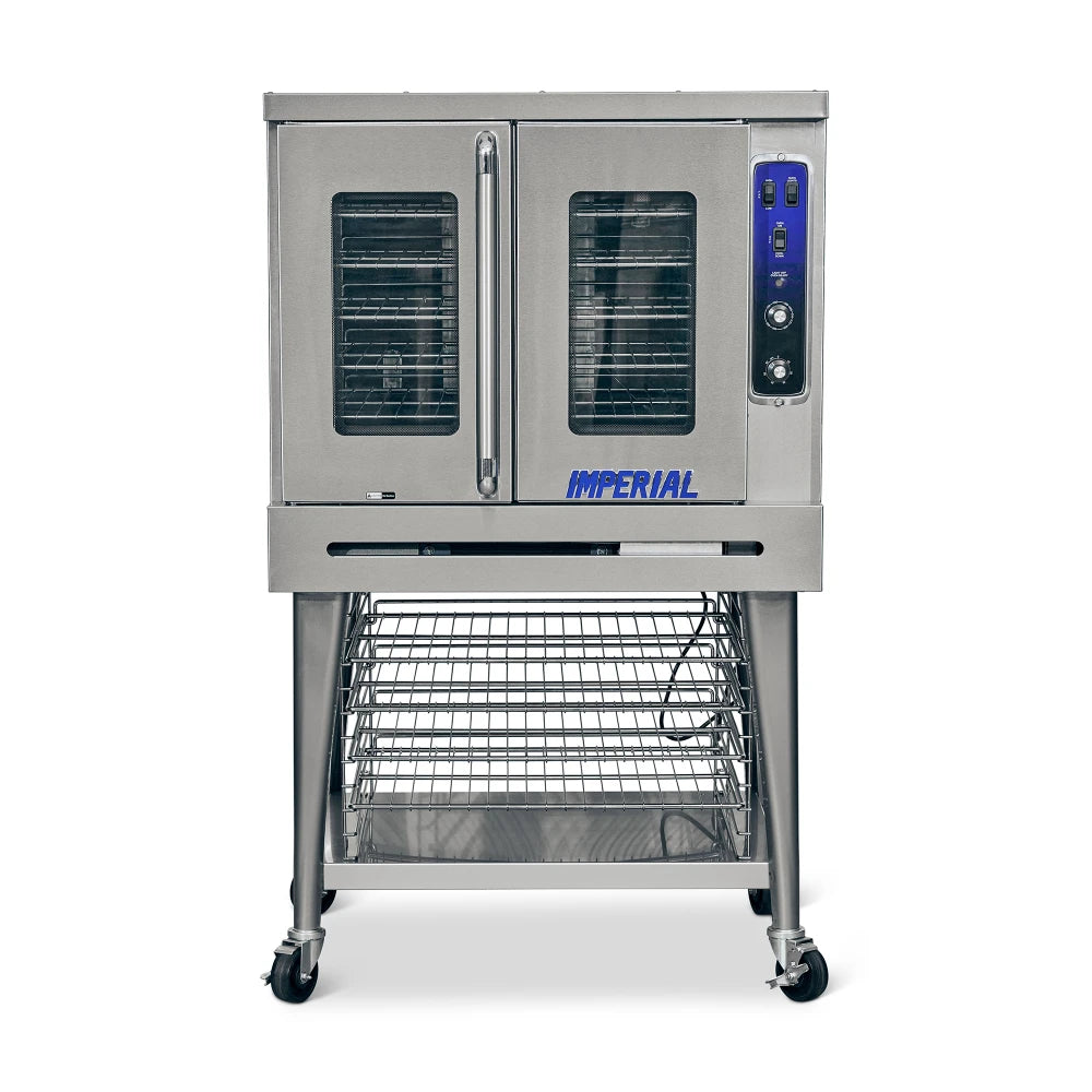 Imperial PCVG-1 38" W Stainless Steel 1 Deck Natural Gas Convection Oven - 70,000 BTU