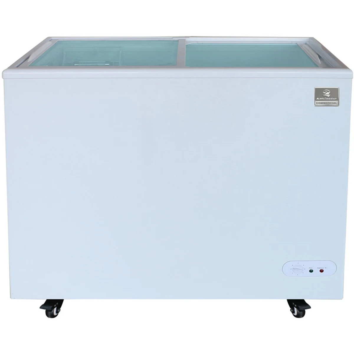 Kelvinator KCNF073WS 7 Cu. Ft. White Ice Cream Display Freezer - 115 Volts