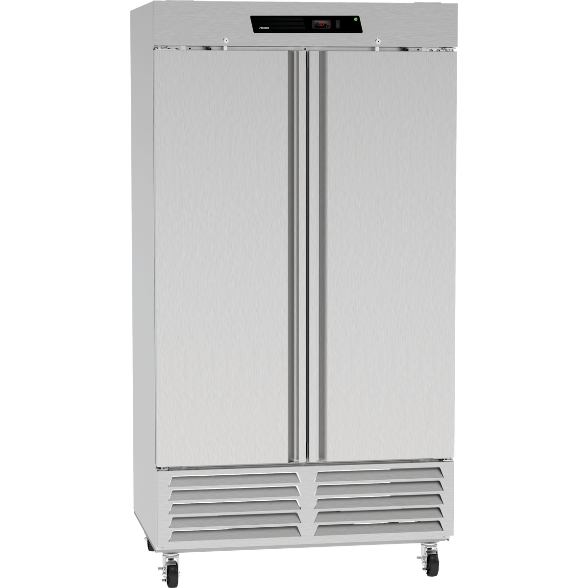 Kutano 2-Door Reach-In Freezer, 49 cu ft, Stainless Steel - KUTF2SS