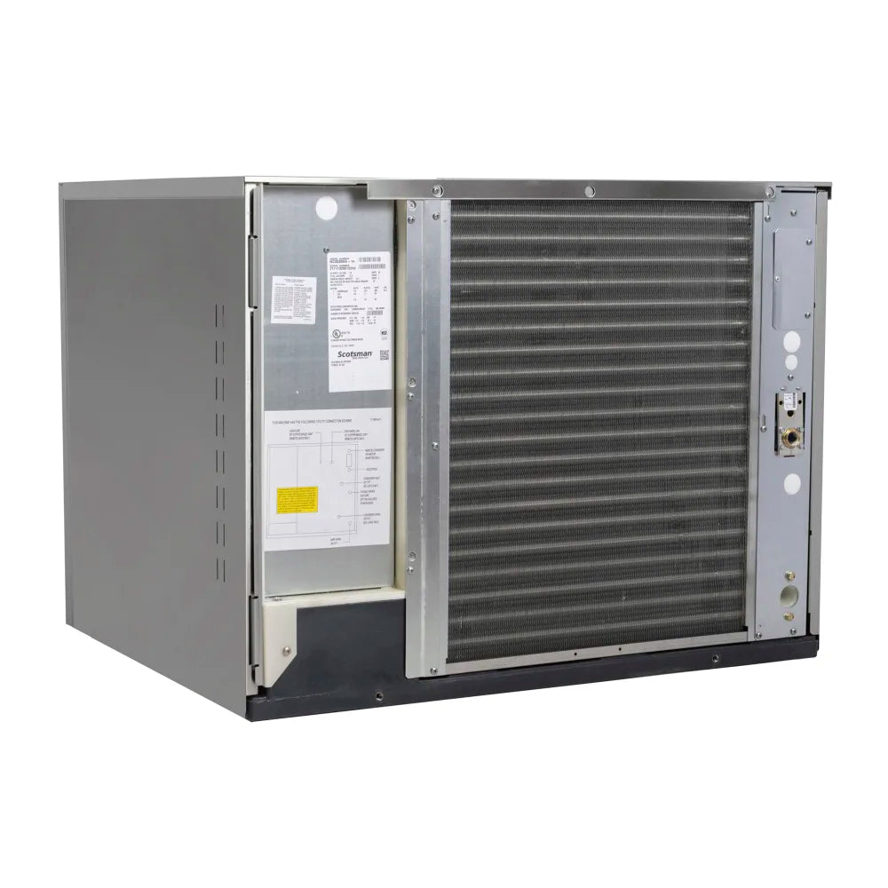 Commercial air conditioning unit on a white background