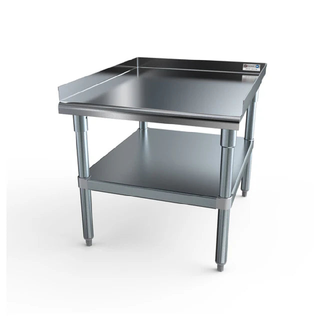 NBR Equipment ESG-2430 25"W x 31-1/4"D x 26"H Stainless Steel Economy Equipment Stand