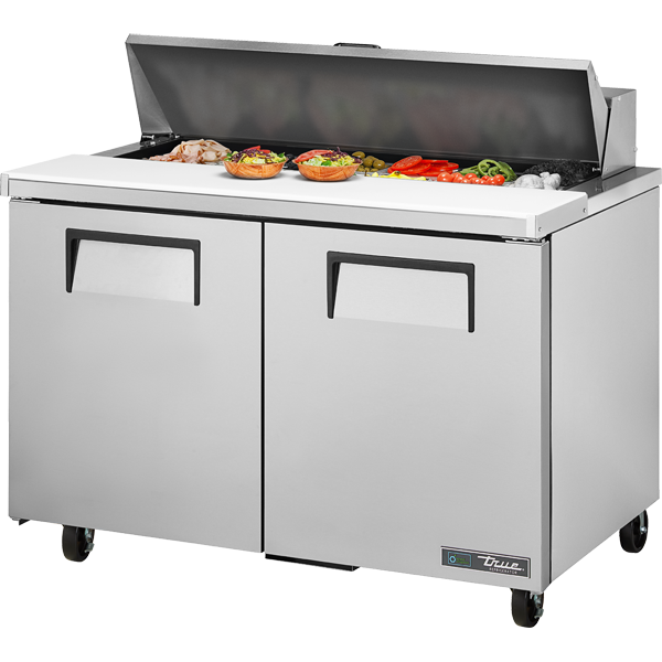 True TSSU-48-12-HC 48-3/8"W Two Door Sandwich/Salad Unit