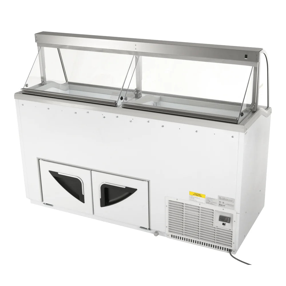 Turbo Air TIDC-70W-N 68"W Ice Cream Dipping Cabinet