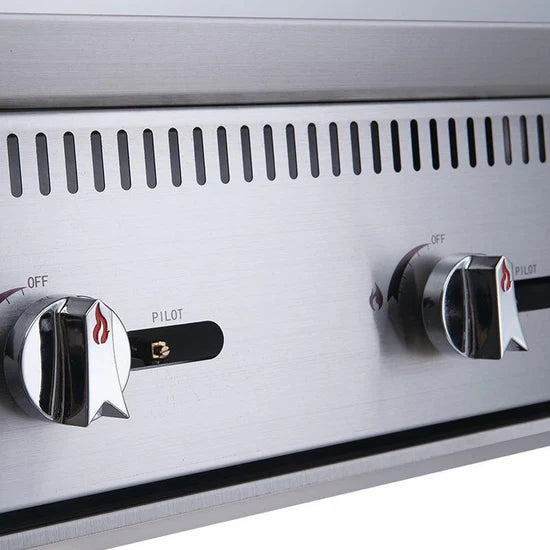 Dukers DCCB24 24"W Gas Countertop Charbroiler - 70,000 BTU