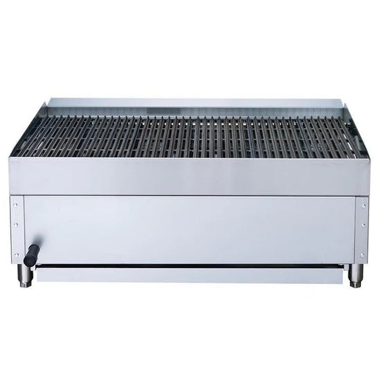 Dukers DCCB36 36"W Gas Countertop Charbroiler - 105,000 BTU