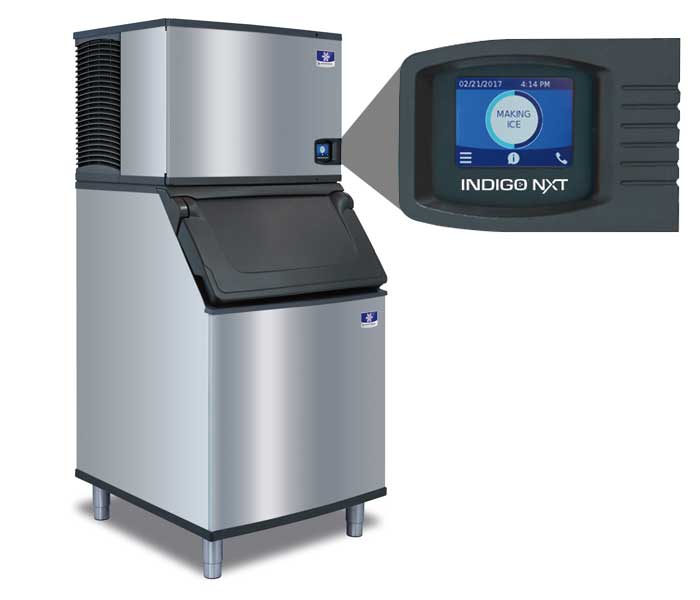 Indigo NXT Series iT0500 Ice Machine on a Bin D570