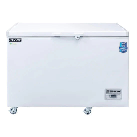 Dukers BD/BG-420 49.38" W White Coated Steel Exterior Manual Defrost Chest Freezer