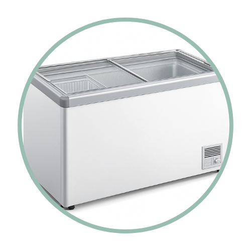 Image of Glass Lid Chest Freezers