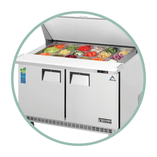 image of a Mega-Top Sandwhich Prep. Table Refrigerators