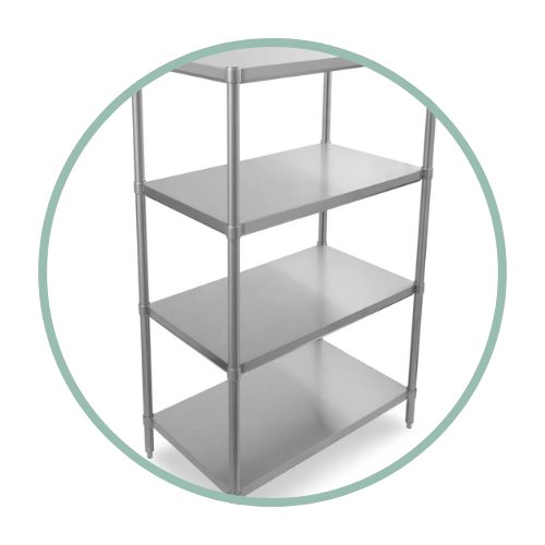 image of shelving units