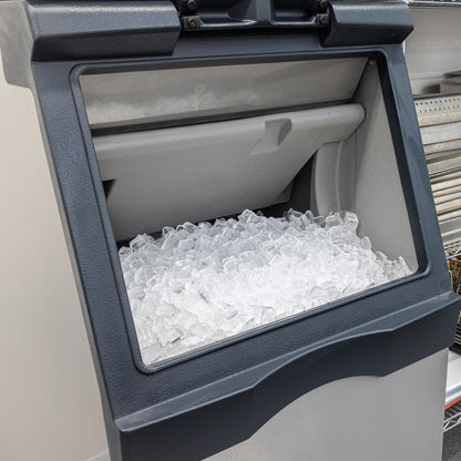 Scotsman B322S 22"W Ice Bin 370 lb. Stainless Steel Exterior