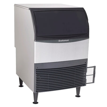 Scotsman UC2024MA-1 80 Lbs. Bin Storage Air Cooled Medium Cube Style Undercounter Ice Maker with Bin - 115 Volts