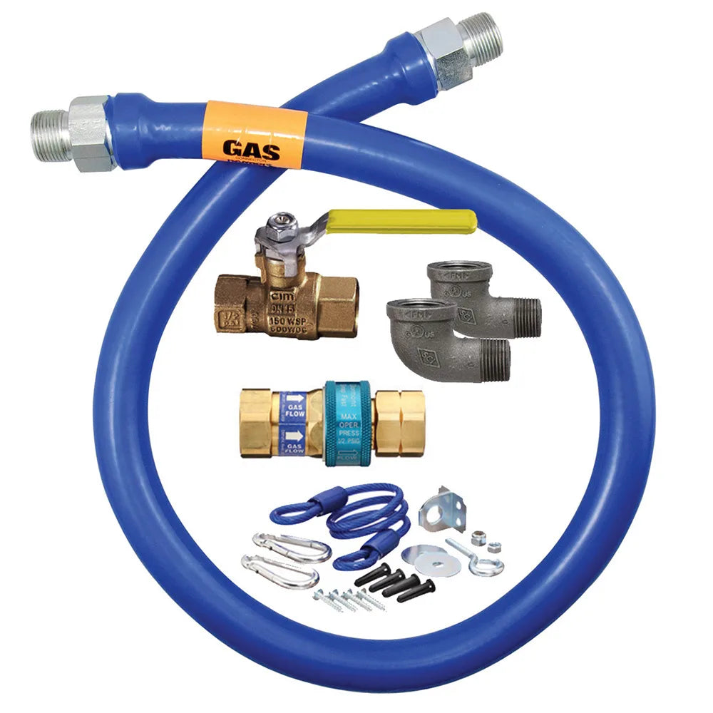 Dormont 1675KITS48 48" Gas Connector Kit with 0.75 in. Male/Male Connector
