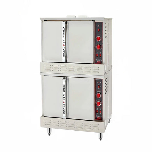 American Range MSDE-2 24kW 208V/1PH Double Full Size Electric Convection Oven