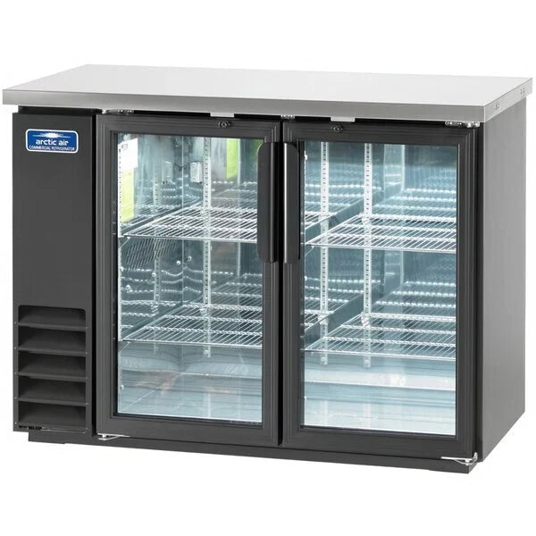 Arctic Air ABB48G 49" Glass Door Back Bar Refrigerator