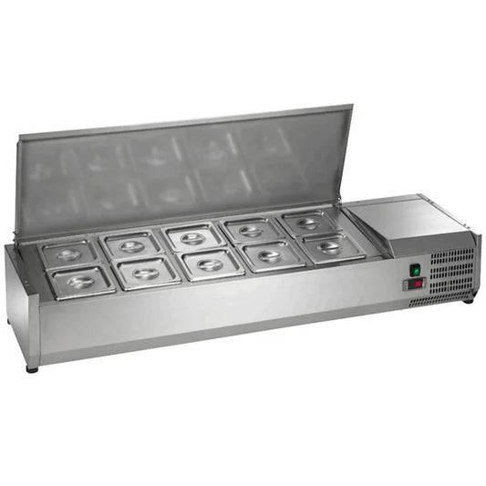 Arctic Air ACP55 55" Countertop Refrigerated Condiment Prep Station