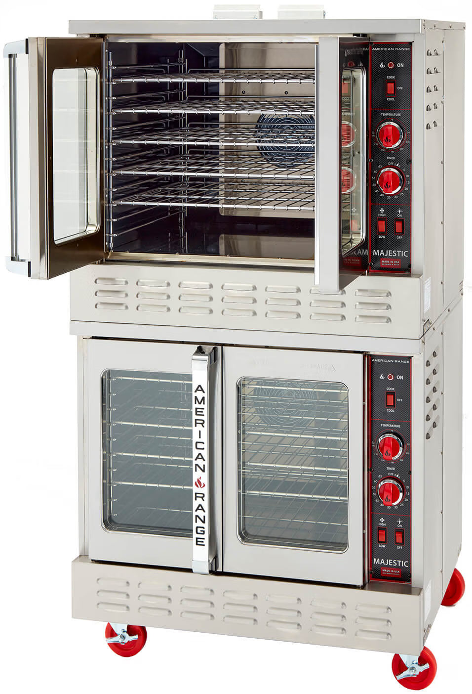 American Range MSDE-2 24kW 208V/1PH Double Full Size Electric Convection Oven