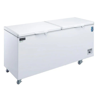 BD‑BG‑520 commercial chest freezer with hinged lid