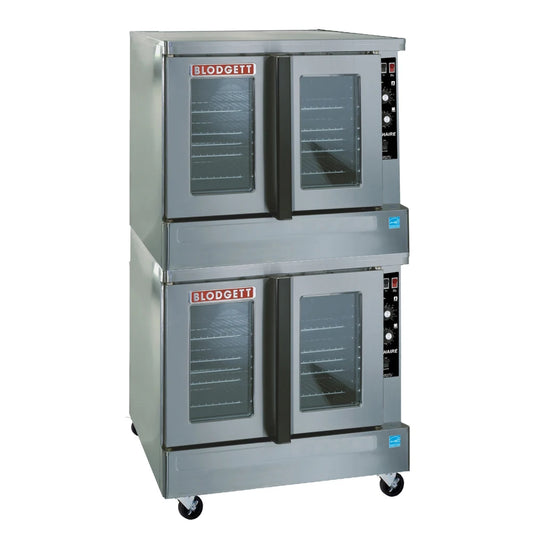 Blodgett ZEPH-200-E DBL Stainless Steel 2 Decks Bakery Size Electric Zephaire Convection Oven - 208 Volts 3-Ph