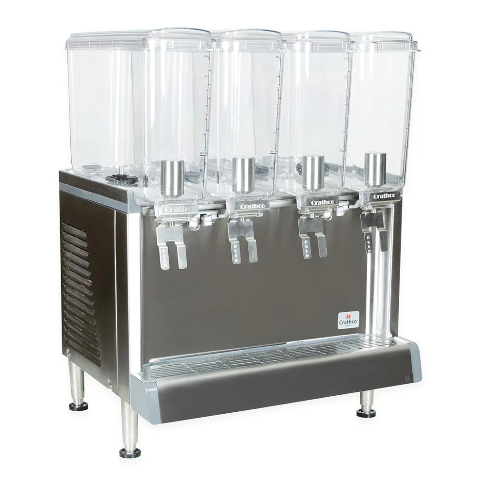 Grindmaster CS-4E-16-290 Simplicity Mini-Quad 4-Bowl Refrigerated Beverage Dispenser