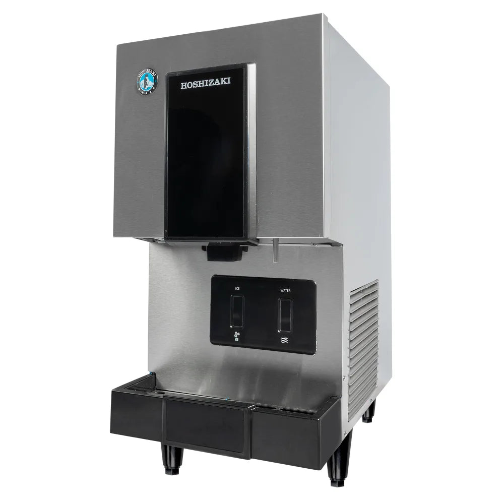 Hoshizaki ice machine on a white background