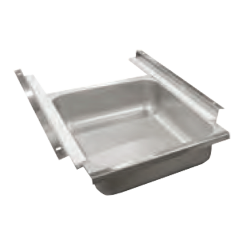 John Boos DP2020-W 20" Stainless Steel Drawer for Wood Top Work Tables