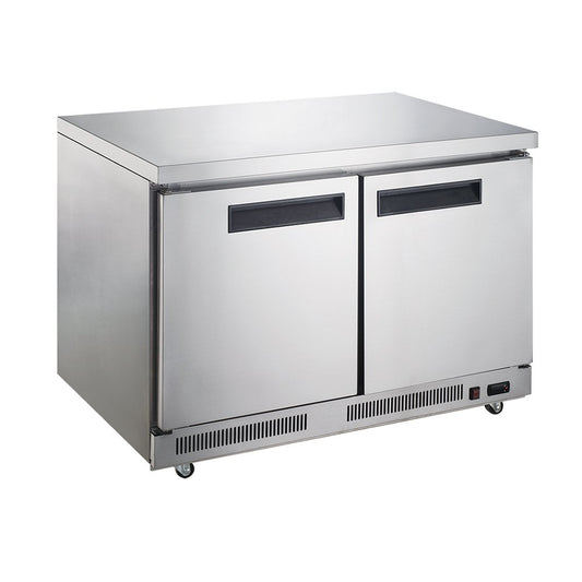 Dukers DUC60R 36" Rear Mounted Self-Contained Digital Temperature Control Undercounter Refrigerator