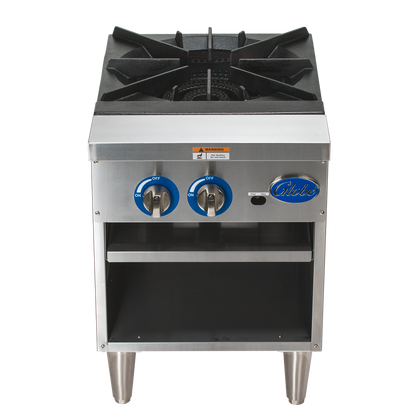 Globe GSP18G 18" Stock Pot Range - 100,000 BTU - Natural Gas