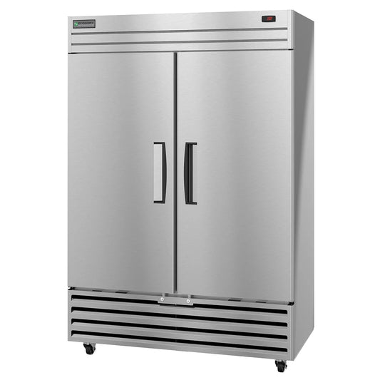 Hoshizaki EF2A-FS 54.37" W Two-Section Solid Door Reach-In Economy Series Freezer - 115 Volts