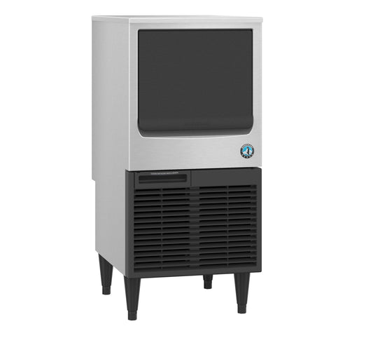 Hoshizaki KM-81BAJ 78 Lb. Air Cooled Undercounter Cube Style Ice Maker With Bin - 115 Volts
