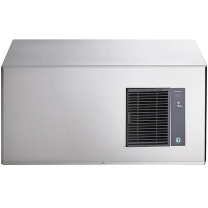Stainless steel appliance with a control panel on a white background