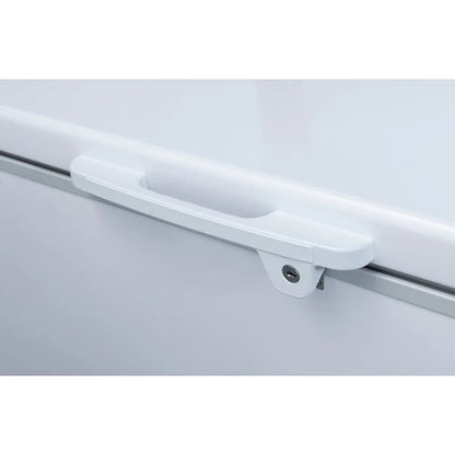 Dukers BD/BG-760 83.63” W White Coated Steel Exterior 2 Solid Doors Chest Freezer