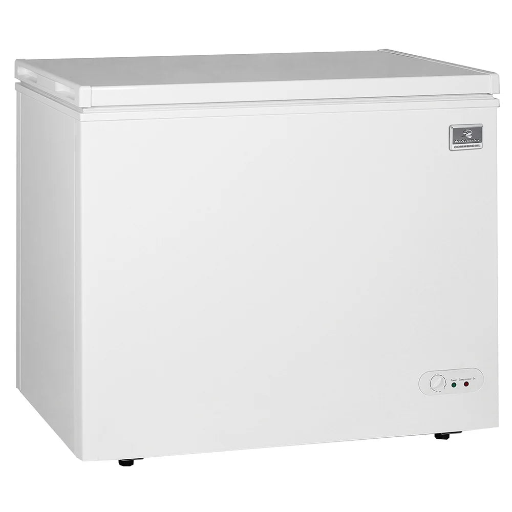 Kelvinator Commercial KCCF073WS 37 13/16" Mobile Chest Freezer with 1 Basket