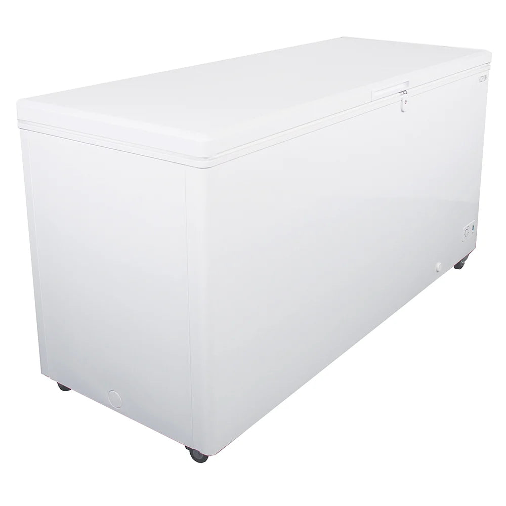 Kelvinator Commercial KCCF210WH Mobile Chest Freezer with 1 Basket