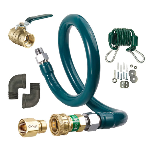 Krowne M7548K Gas Connector Hose Kit / Assembly Quick Disconnect