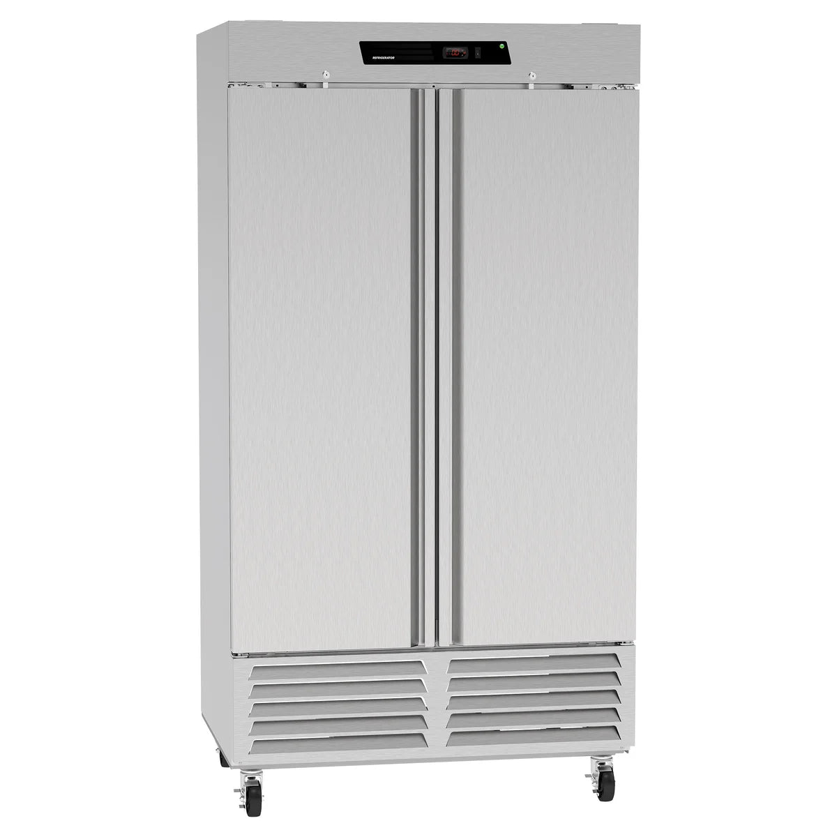 Kutano 2-Door Reach-In Refrigerator, 49 cu ft, Stainless Steel - KUTR2SS