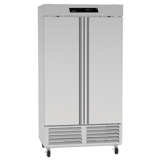 Kutano 2-Door Reach-In Refrigerator, 49 cu ft, Stainless Steel - KUTR2SS