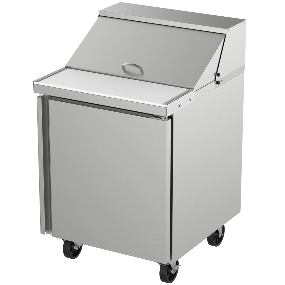 Kutano 27" Salad and Sandwich Prep Table, Stainless Steel - KUT271DPT