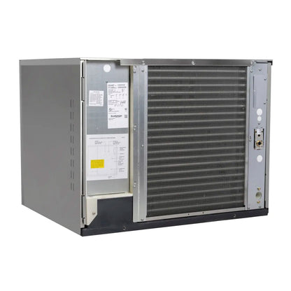 Commercial air conditioning unit on a white background